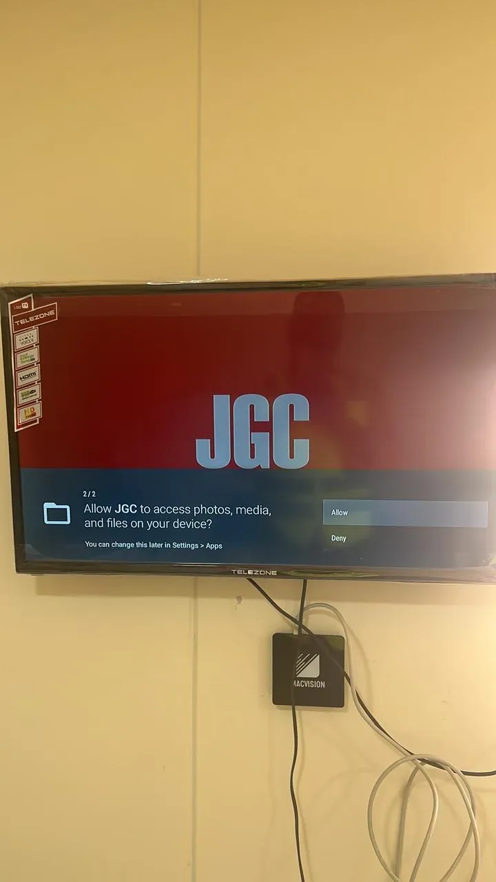 صورة تنفيذ لفنادق ومجمعات الخبر تعرض تفعيل التلفزيون وإعداد نظام JGC